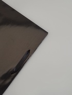 Пакет подарочный ламинированный горизонтальный «Чёрный», M 30×25.5×9 см - фото 809625551