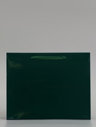 Пакет подарочный ламинированный горизонтальный «Изумрудный», M 32×26×12 см - фото 809625564