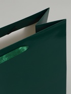Пакет подарочный ламинированный горизонтальный «Изумрудный», M 32×26×12 см - фото 809625567