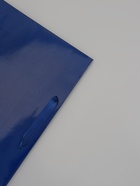 Пакет подарочный ламинированный горизонтальный «Синий», M 30×25.5×9 см - фото 809625576