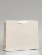 Пакет подарочный ламинированный горизонтальный «Молочный», M 30×25.5×9 см - фото 809625583