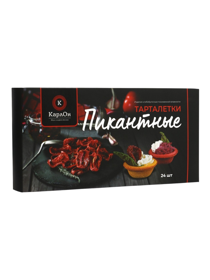 Тарталетки КарлОн «Пикантные» 50 г, 24 шт.