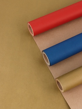 Бумага упаковочная крафт, 