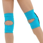 УЦЕНКА Наколенники для гимнастики и танцев Grace Dance, с уплотнителем, р. M, 11-14 лет, бирюзовые, чёрные - Фото 4