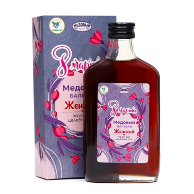 УЦЕНКА Медовый бальзам алтайский Женский, 250 мл