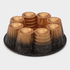 УЦЕНКА Форма для выпечки 26х8 см Galaxy цвет золотой - Фото 1