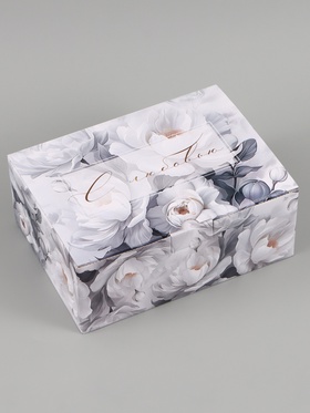 Коробка складная «С любовью», 26 х 19 х 10 см