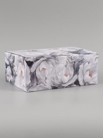 Коробка подарочная самосборная «С любовью», 26×19×10 см