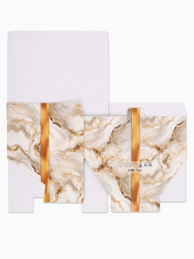 Коробка подарочная самосборная «Бант», 30×23×12 см