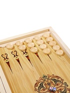 Нарды деревянные большие, настольная игра "Герб России", 60 х 60 см с шашками - фото 809625926