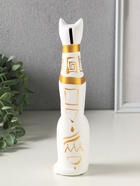 Копилка "Кот Египетский" высота 25 см, белый - фото 809625944