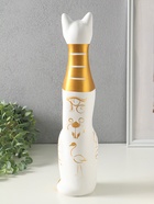 Фигура "Кот Египетский" высота 40 см, белый - фото 809625949