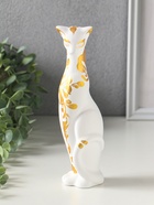 Фигура "Кошка Багира" 20см, белый - фото 809625951