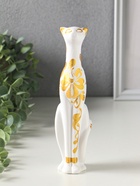 Фигура "Кошка Багира" 20 см, белый - фото 809625955