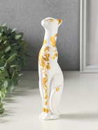 Фигура "Кошка Багира" 20 см, белый - фото 809625958