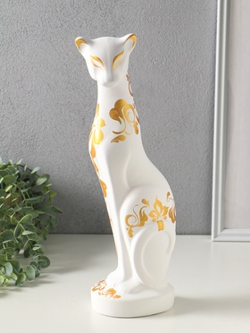 Копилка для денег «Кошка Багира», 37 см, белый