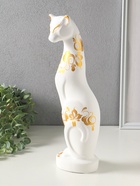 Копилка "Кошка Багира" 37 см, белый - фото 809625964