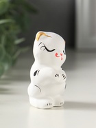 Фигура "Котик милашка" 7 см, белый - фото 809625978