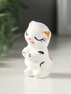 Фигура "Котик милашка" 7 см, белый - фото 809625980