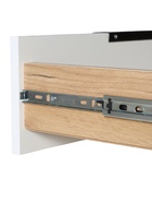 Комод 4 ящика, 750х333х750, Белый/Дуб - фото 809626002