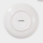 УЦЕНКА Сервиз чайный Доляна «Пташка», 12 предметов: 6 чашек 280 мл, 6 блюдец d=15 см, фарфор, белый - Фото 7