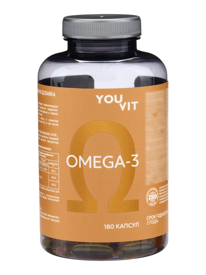 Омега‑3 — 35 % «Океаника» капсулы 1400 мг, 180 шт.