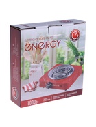 УЦЕНКА Плитка электрическая ENERGY EN-902, 1000 Вт, 140 мм, 1 конфорка, белая - Фото 2