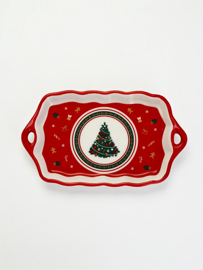 УЦЕНКА Блюдо "Пряничные человечки", 23х13х2.5 см - Фото 1