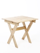 Стол складной для бани и сауны, 80×70×73 см, деревянный - фото 809649159