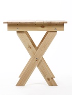 Стол складной для бани и сауны, 80×70×73 см, деревянный - фото 809649160