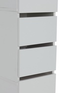 Пенал с ящиками, 284х266х1791, Белый - фото 809626164