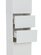 Пенал с ящиками, 284х266х1791, Белый - фото 809626157