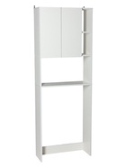 Пенал в ванную, 644х266х1790, Белый - фото 809626168