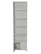 Стеллаж с дверками, 500х262х1793, Белый - фото 809626176