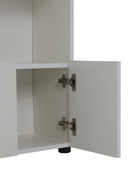 Стеллаж с дверками, 500х262х1793, Белый - фото 809626177