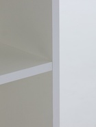 Стеллаж с дверками, 500х262х1793, Белый - фото 809626180