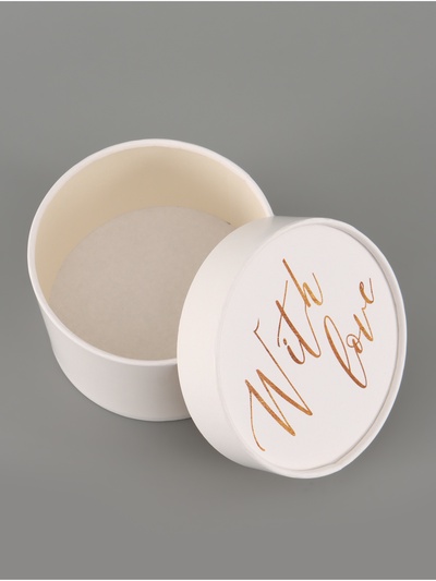 Коробка подарочная круглая «Минимализм», 13×8.5 см