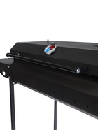 Мангал KRAMM, 105.5×55×92 см, сталь 4 мм, крышка, боковые полки - фото 809725041