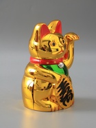 УЦЕНКА Маятник кот пластик "Манэки-нэко" h=21 см - Фото 3