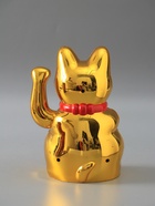 УЦЕНКА Маятник кот пластик "Манэки-нэко" h=21 см - Фото 4