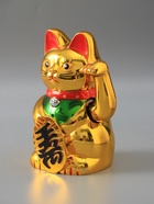 УЦЕНКА Маятник кот пластик "Манэки-нэко" h=21 см - Фото 5