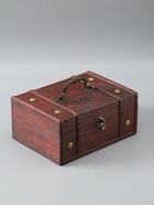 УЦЕНКА Шкатулка дерево сундучок "Средневековье" с клёпками 9,5х22х15,5 см - Фото 2