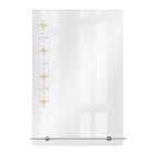 УЦЕНКА Зеркало «Ромб», с пескоструйной графикой, настенное, с полочкой, 40×60 см - Фото 7