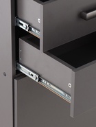 Шкаф - пенал для ванной комнаты «Пронто», с корзиной для белья, 500×330×1850 мм, цвет графит - Фото 7