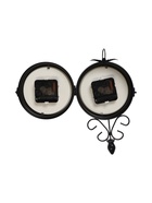 УЦЕНКА Часы настенные двусторонние, на подвесе «Весенние», плавный ход, циферблат d=17 см, 30×48 см - Фото 4