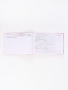 Медицинская карта в твердой обложке Форма №112/у «Розовый», 80 листов - фото 809649303