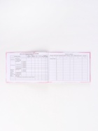 Медицинская карта в твердой обложке Форма №112/у «Розовый», 80 листов - фото 809649305