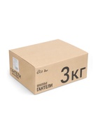 Гантели виниловые, 2 шт., 3 кг, серебристый металлик 11004523