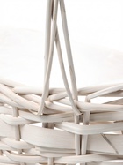 Корзина плетёная для хранения Mera, лоза, с ручкой, белая, набор 3 шт. - фото 809649336