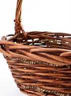 Корзина плетеная (ива), 40*30 H12 HH37 b30*23, 32*26 H10 HH32 b26*20, 2 шт., коричневый 1101666 - фото 809649401